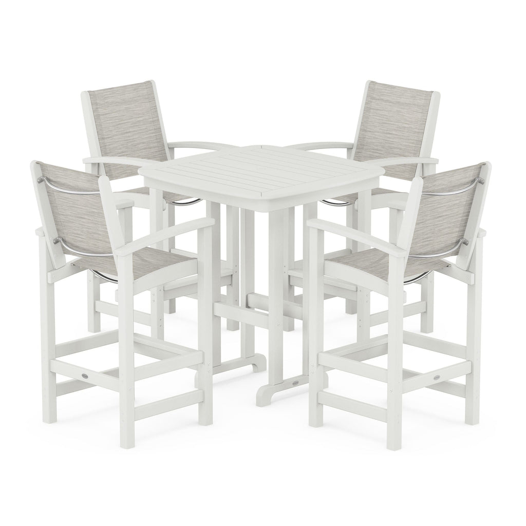 Coastal 5-Piece Bar Set
