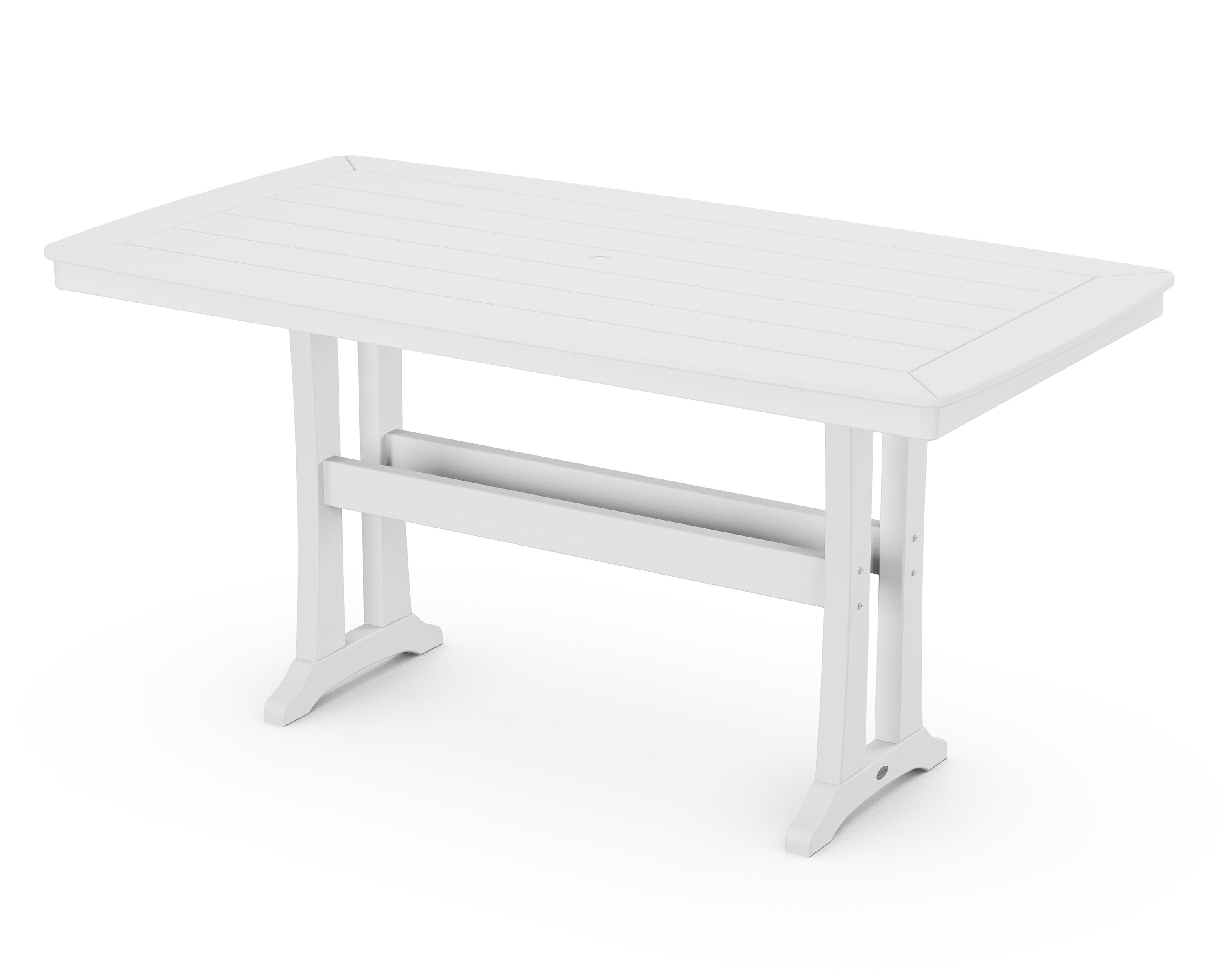 Nautical Trestle 38 x 73 Counter Table