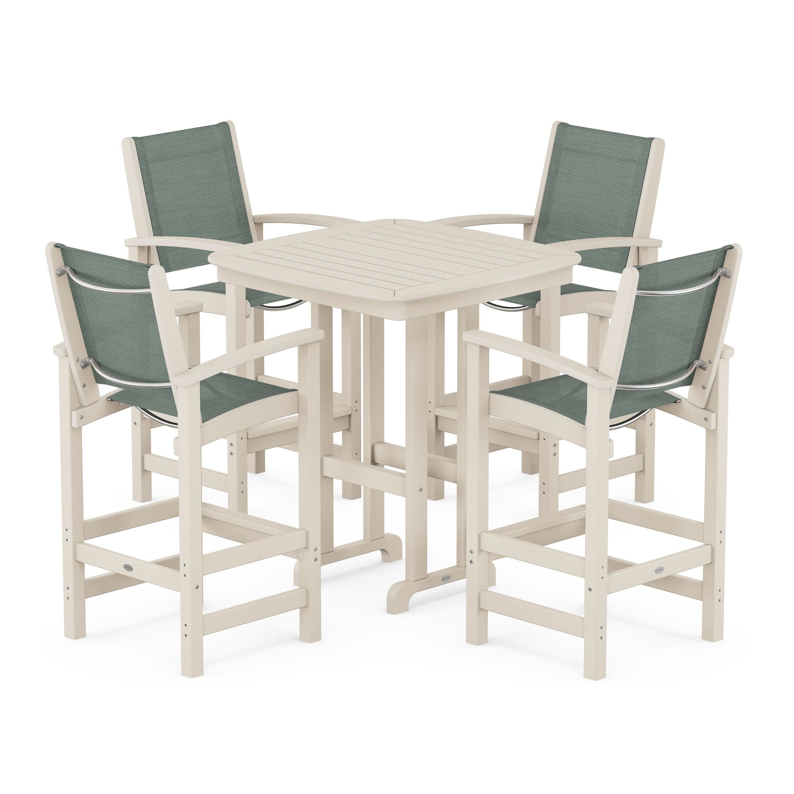 Coastal 5-Piece Bar Set