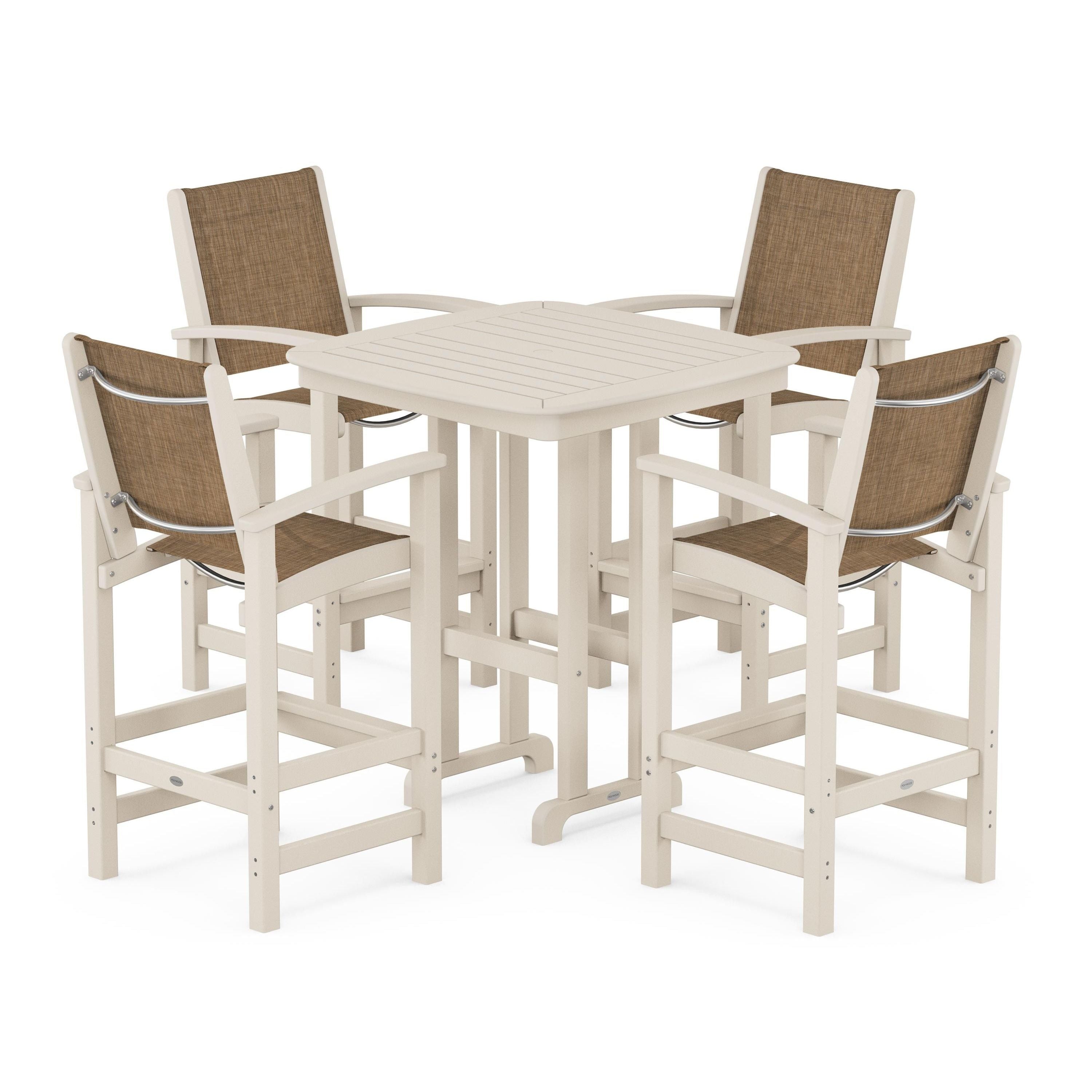 Coastal 5-Piece Bar Set