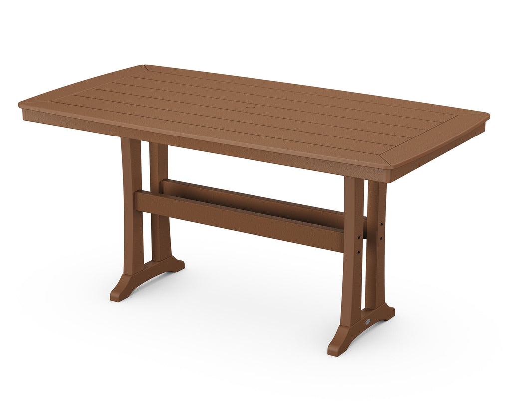 Nautical Trestle 38 x 73 Counter Table