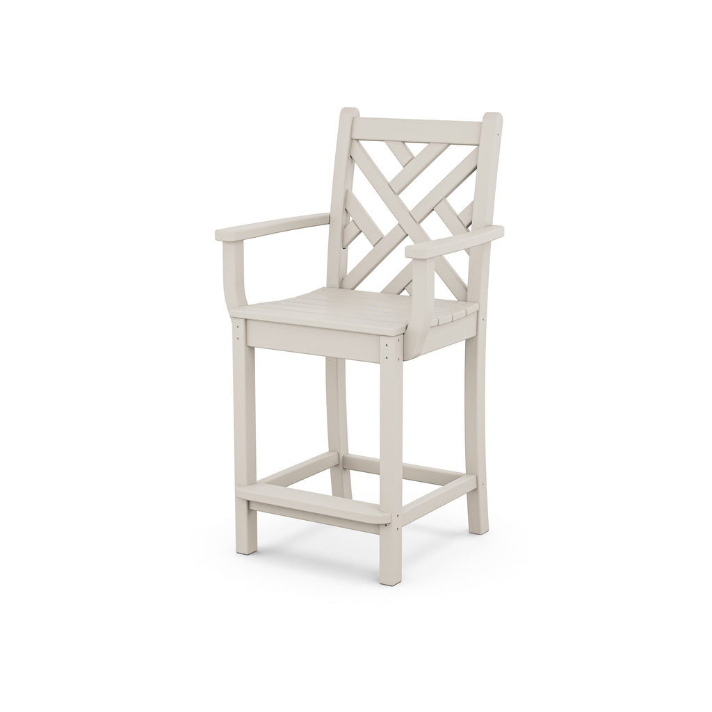 Chippendale Counter Arm Chair