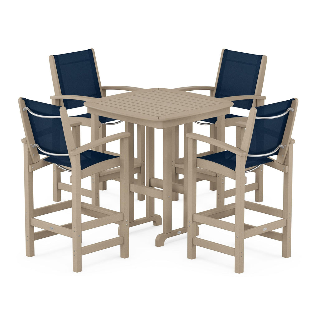 Coastal 5-Piece Bar Set