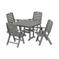 Nautical Highback Chair 5-Piece Dining Set