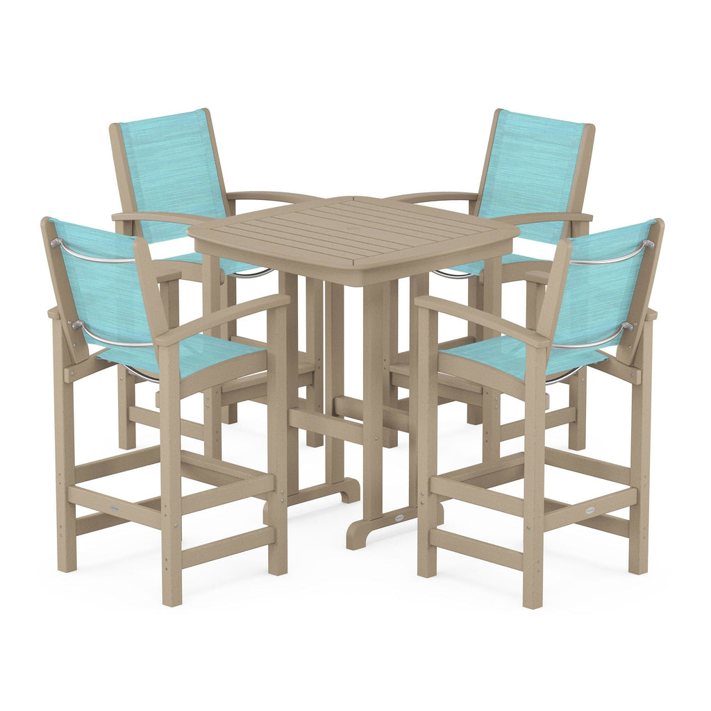 Coastal 5-Piece Bar Set
