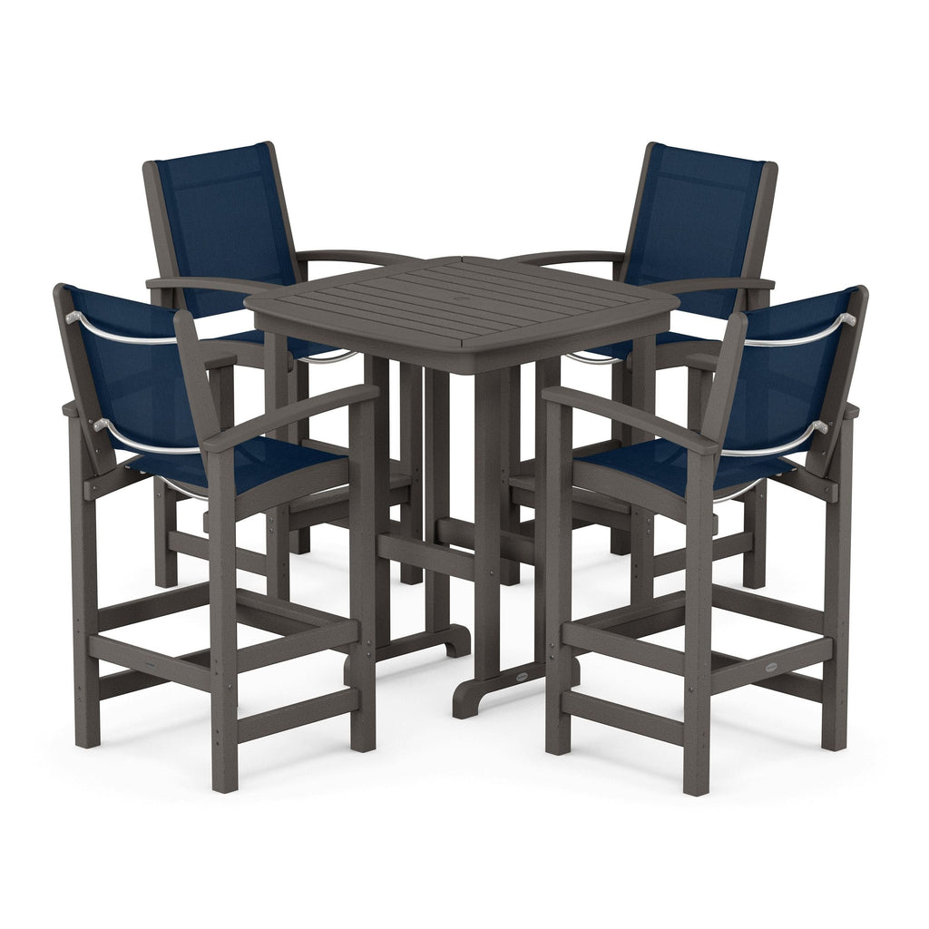 Coastal 5-Piece Bar Set