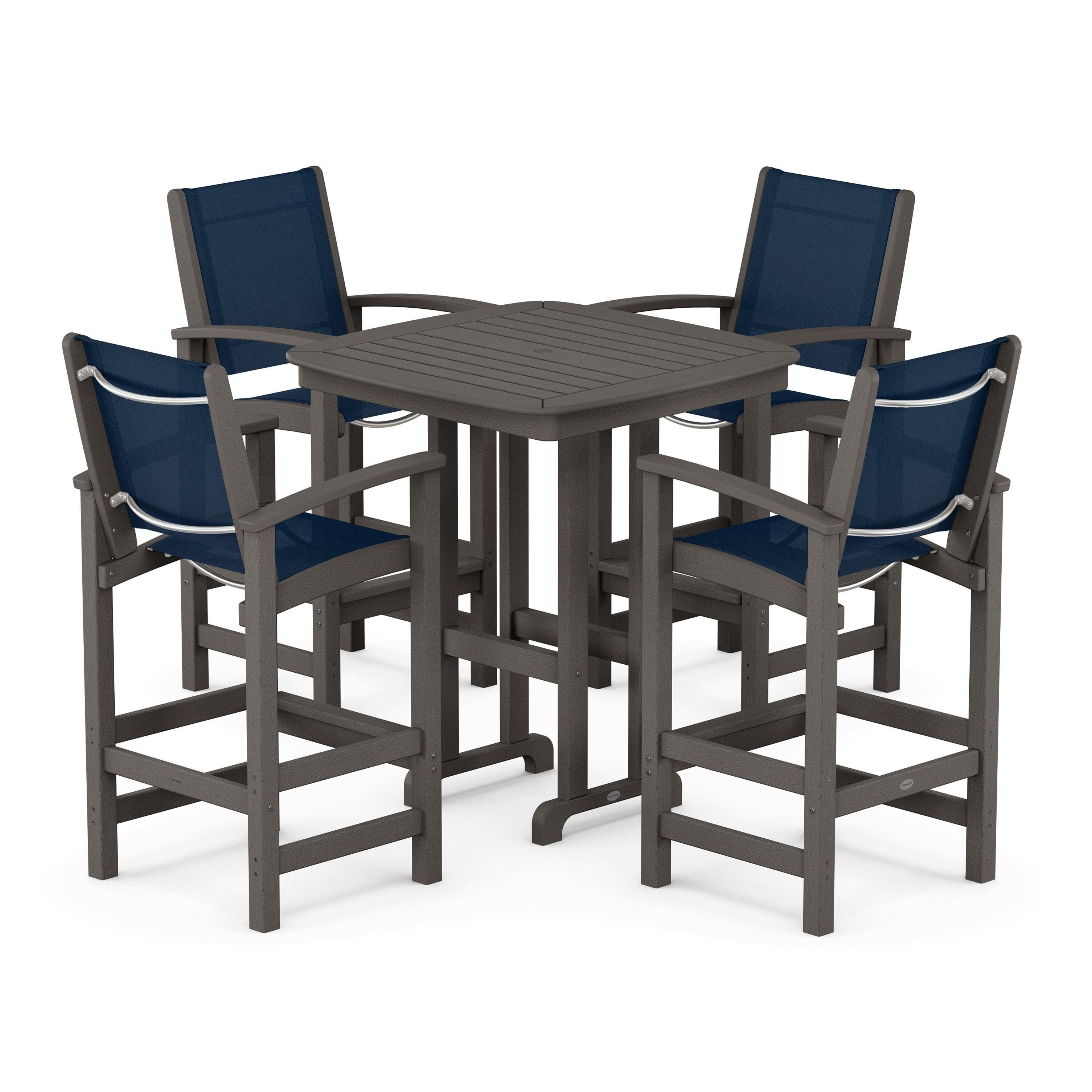 Coastal 5-Piece Bar Set