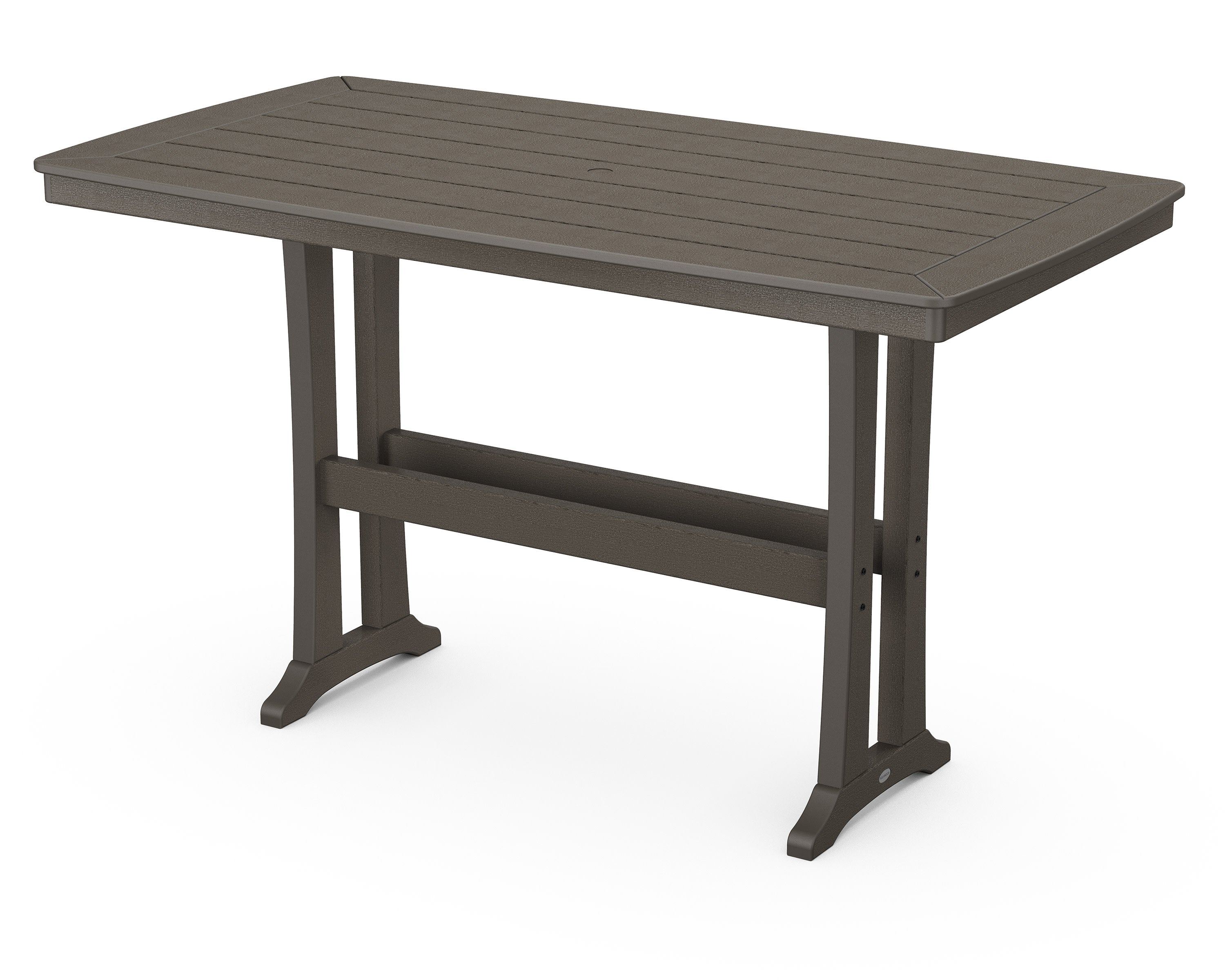 Nautical Trestle 38 x 73 Bar Table