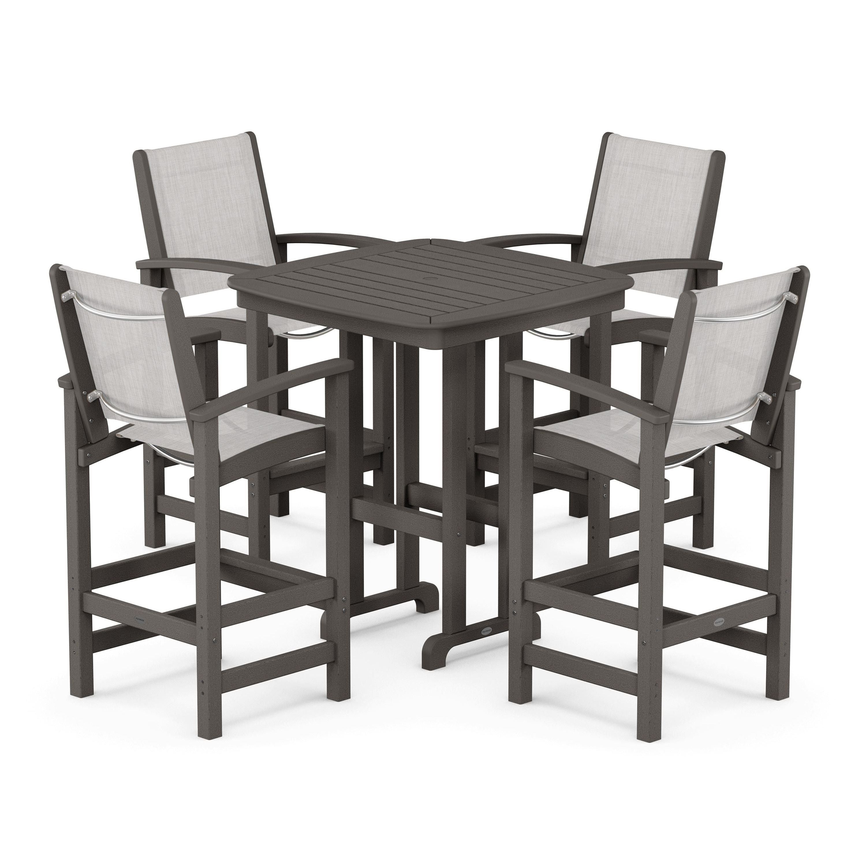 Coastal 5-Piece Bar Set