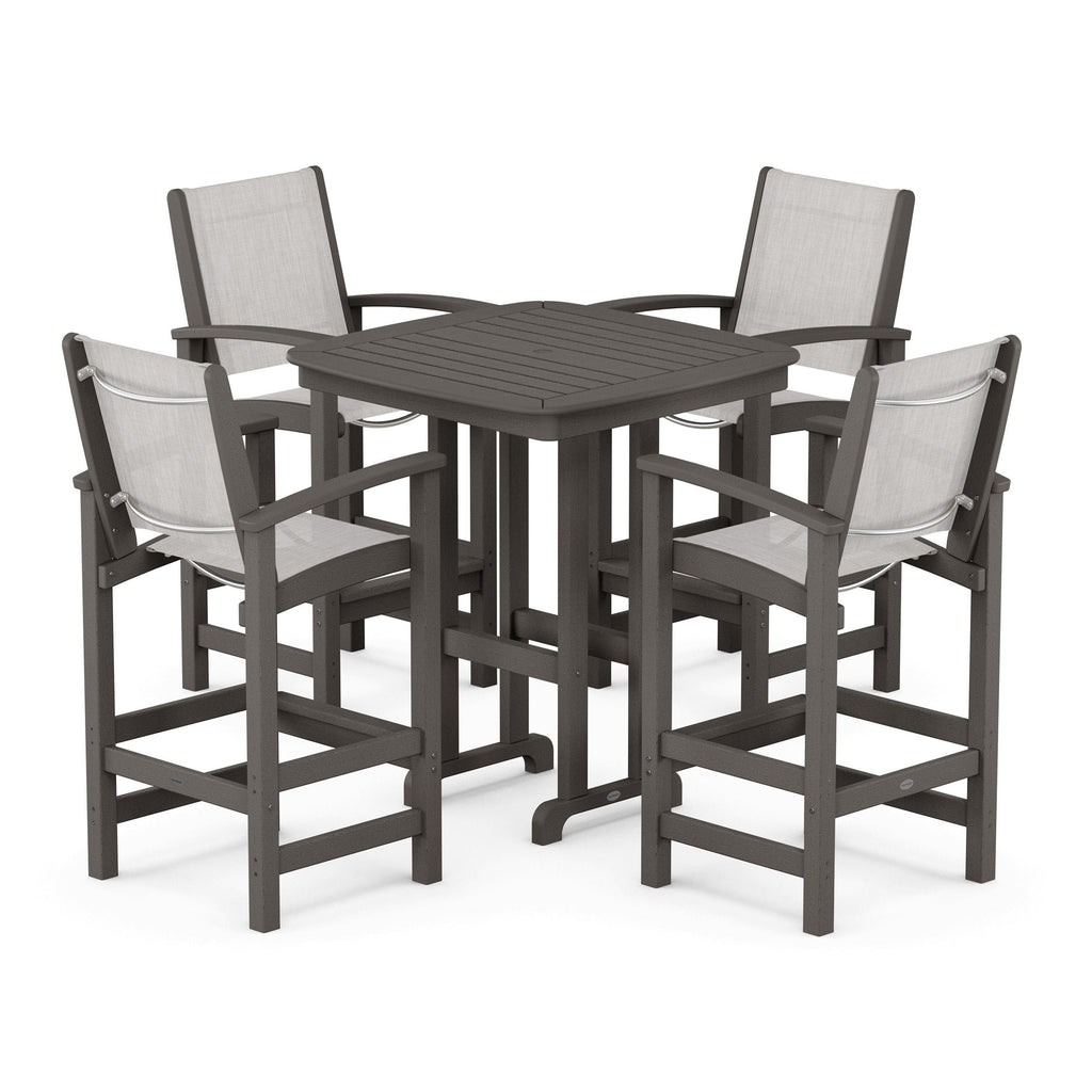 Coastal 5-Piece Bar Set