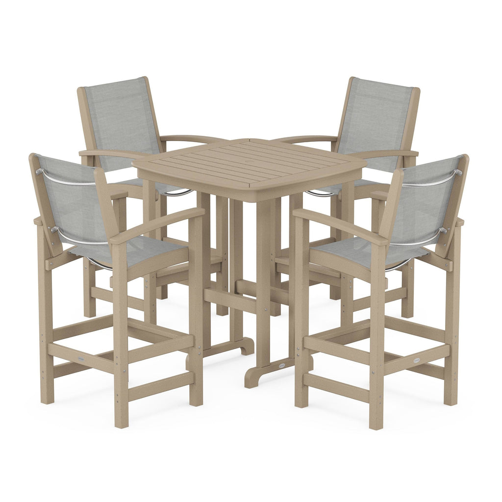 Coastal 5-Piece Bar Set