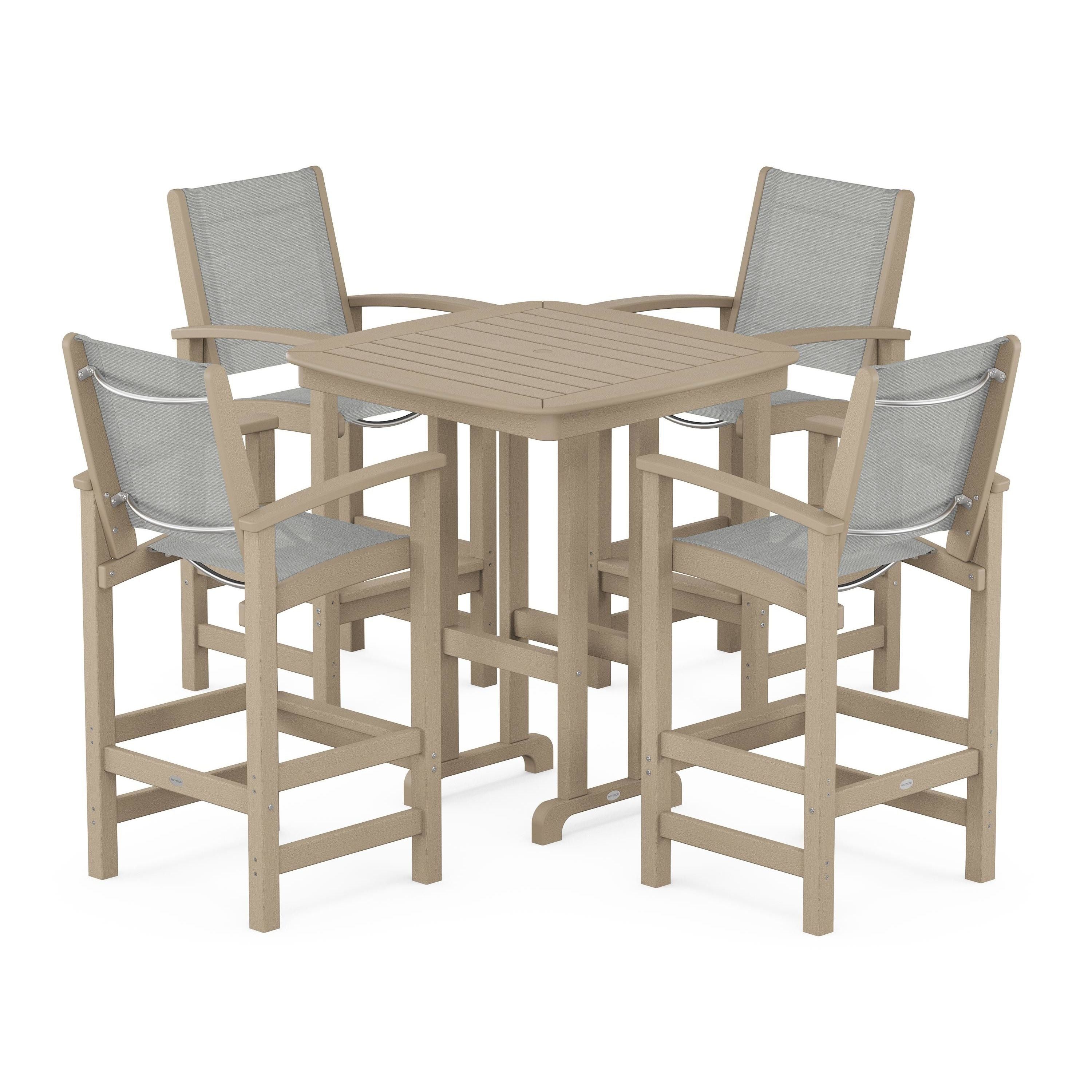Coastal 5-Piece Bar Set