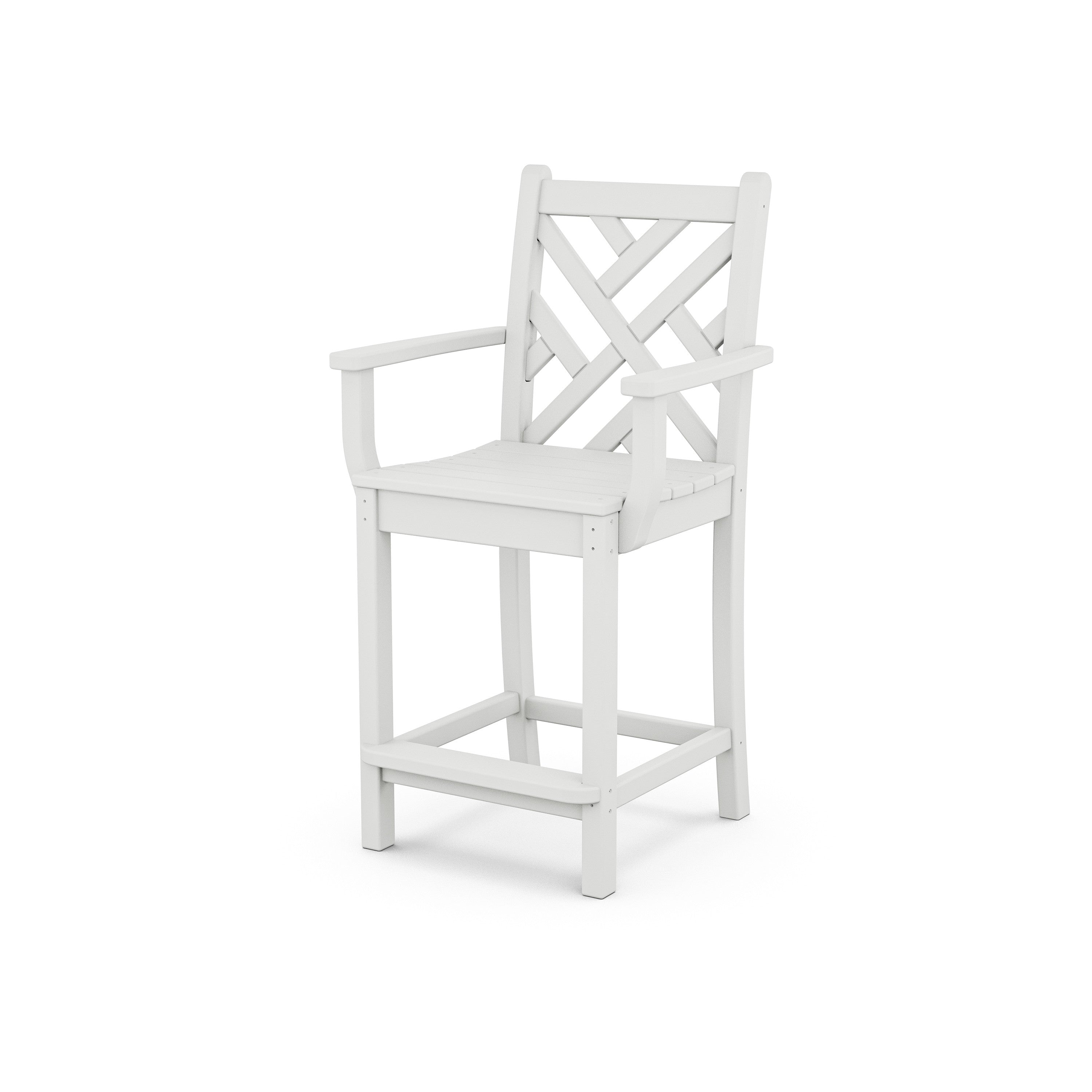 Chippendale Counter Arm Chair