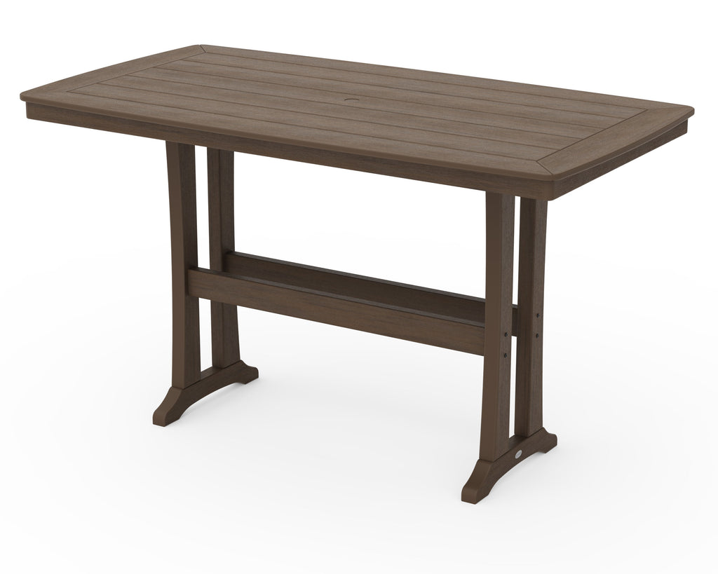 Nautical Trestle 38 x 73 Bar Table