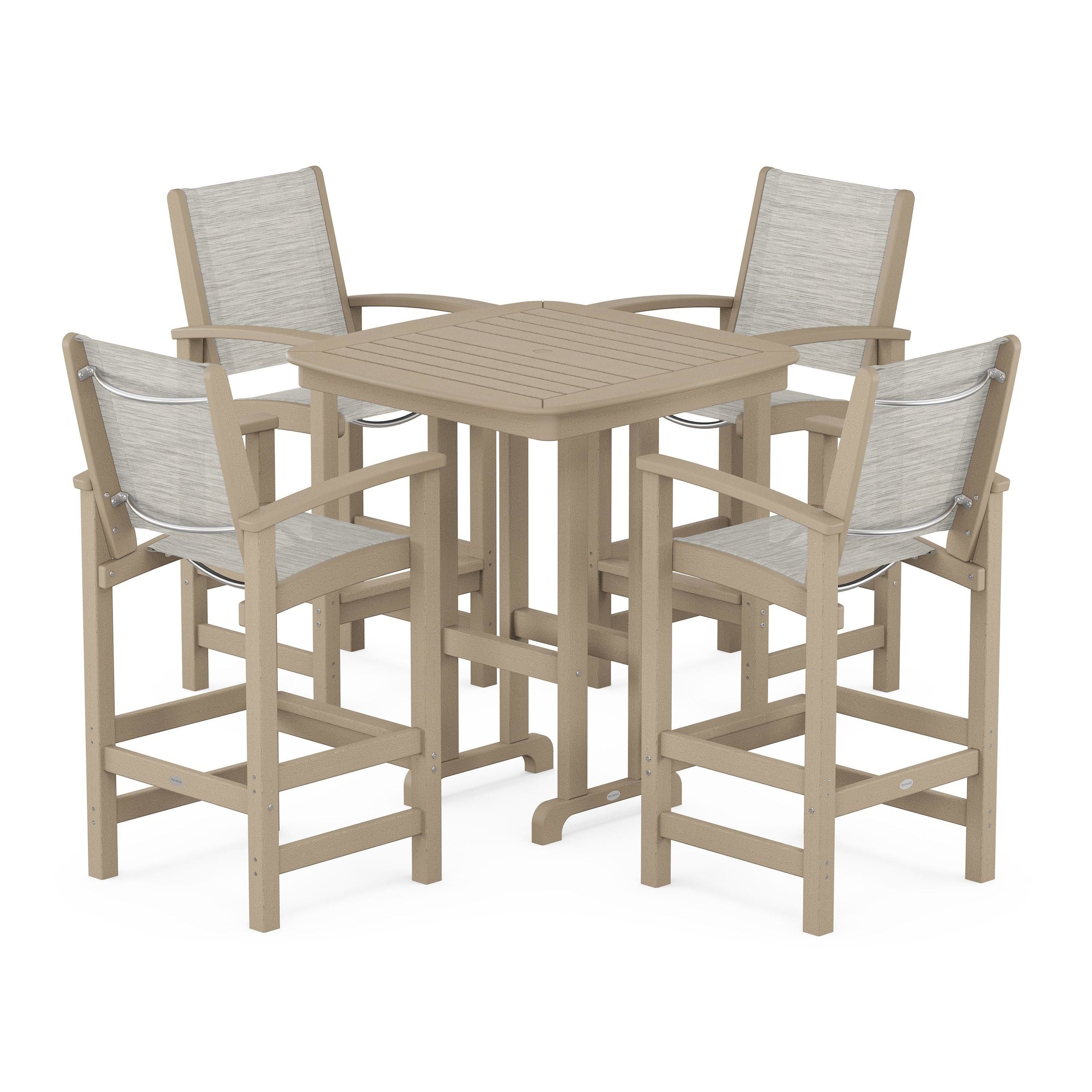 Coastal 5-Piece Bar Set