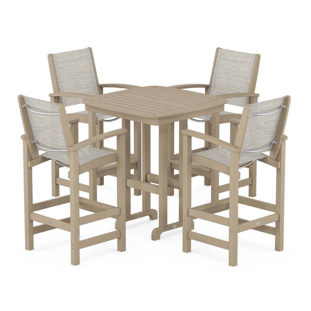 Coastal 5-Piece Bar Set