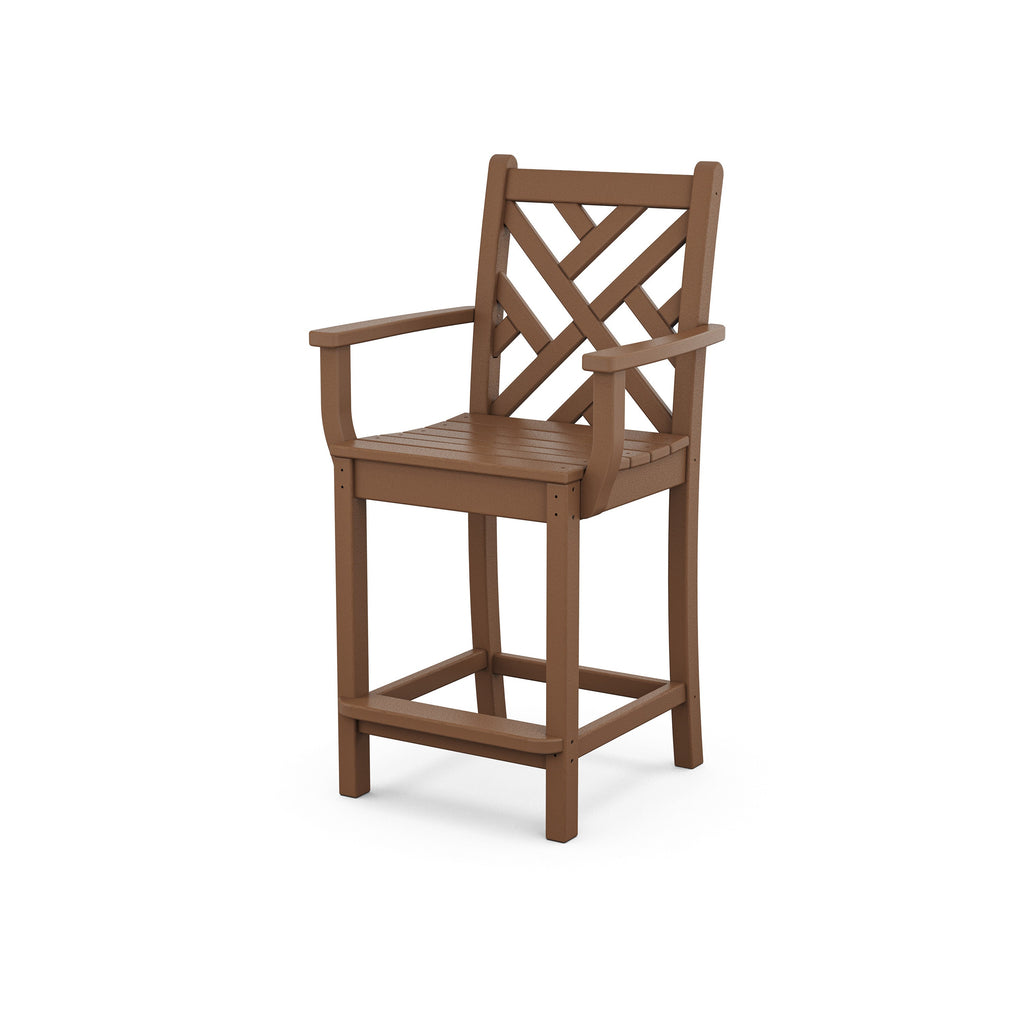 Chippendale Counter Arm Chair