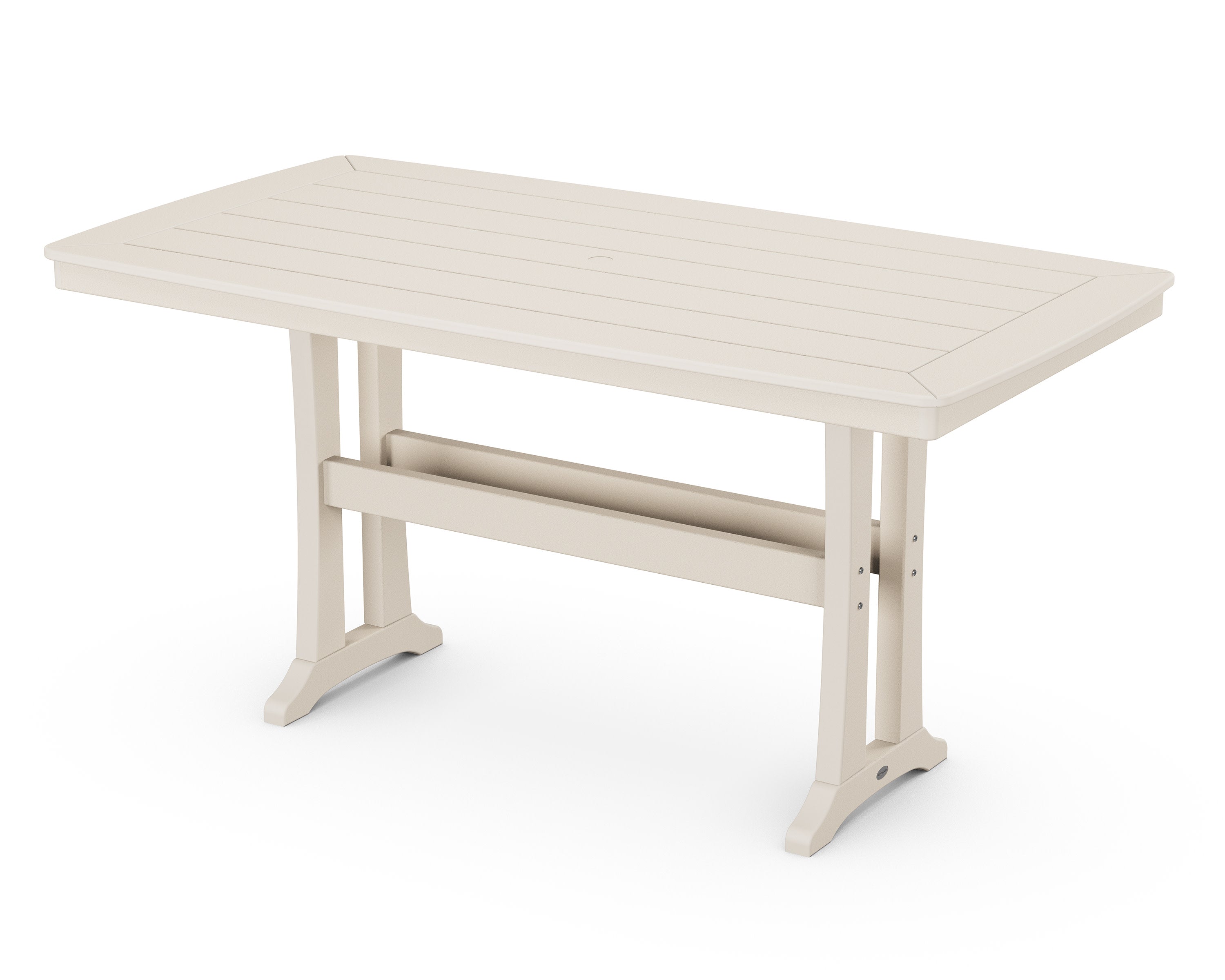 Nautical Trestle 38 x 73 Counter Table