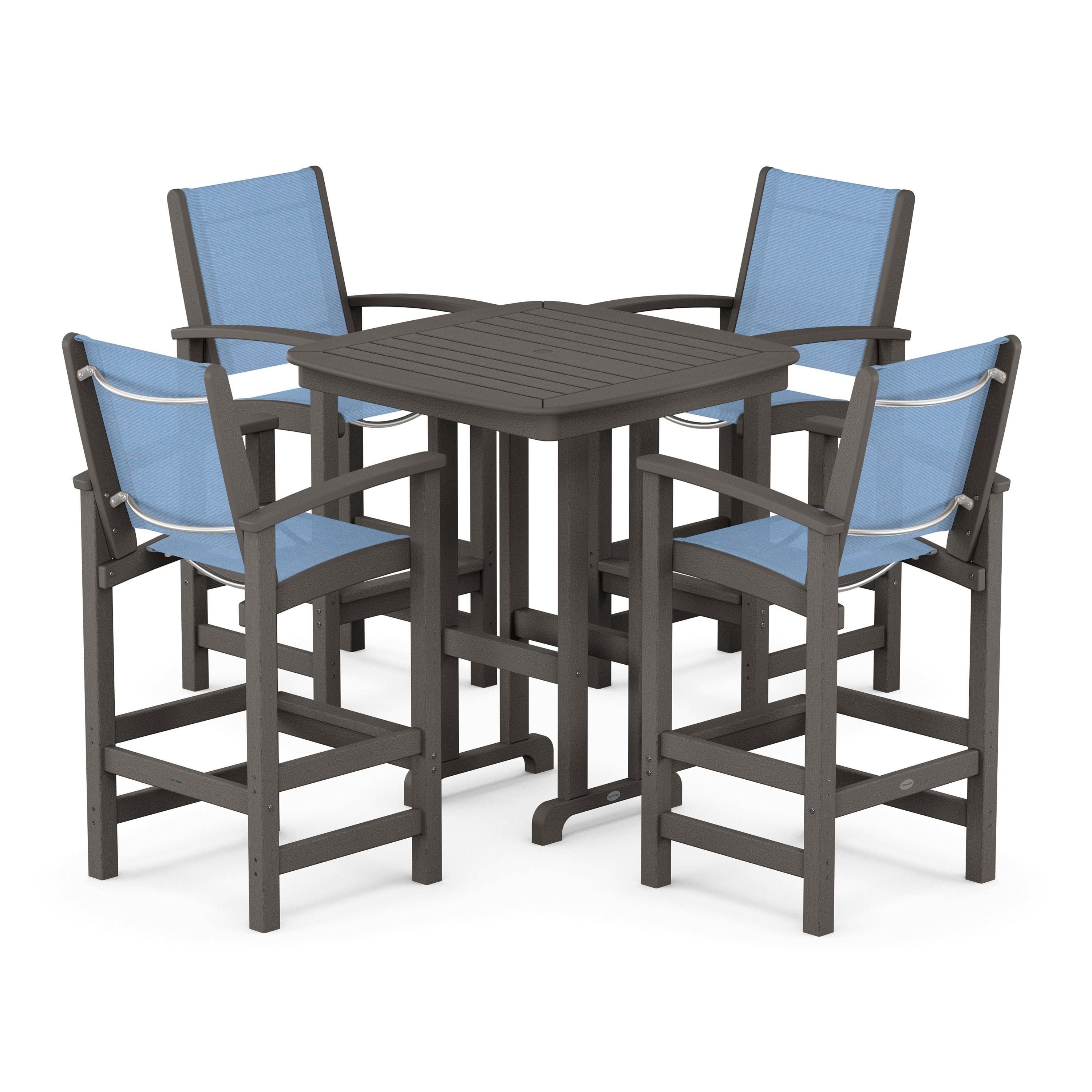 Coastal 5-Piece Bar Set