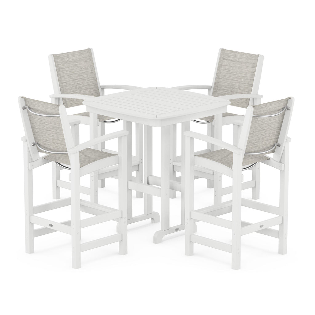 Coastal 5-Piece Bar Set