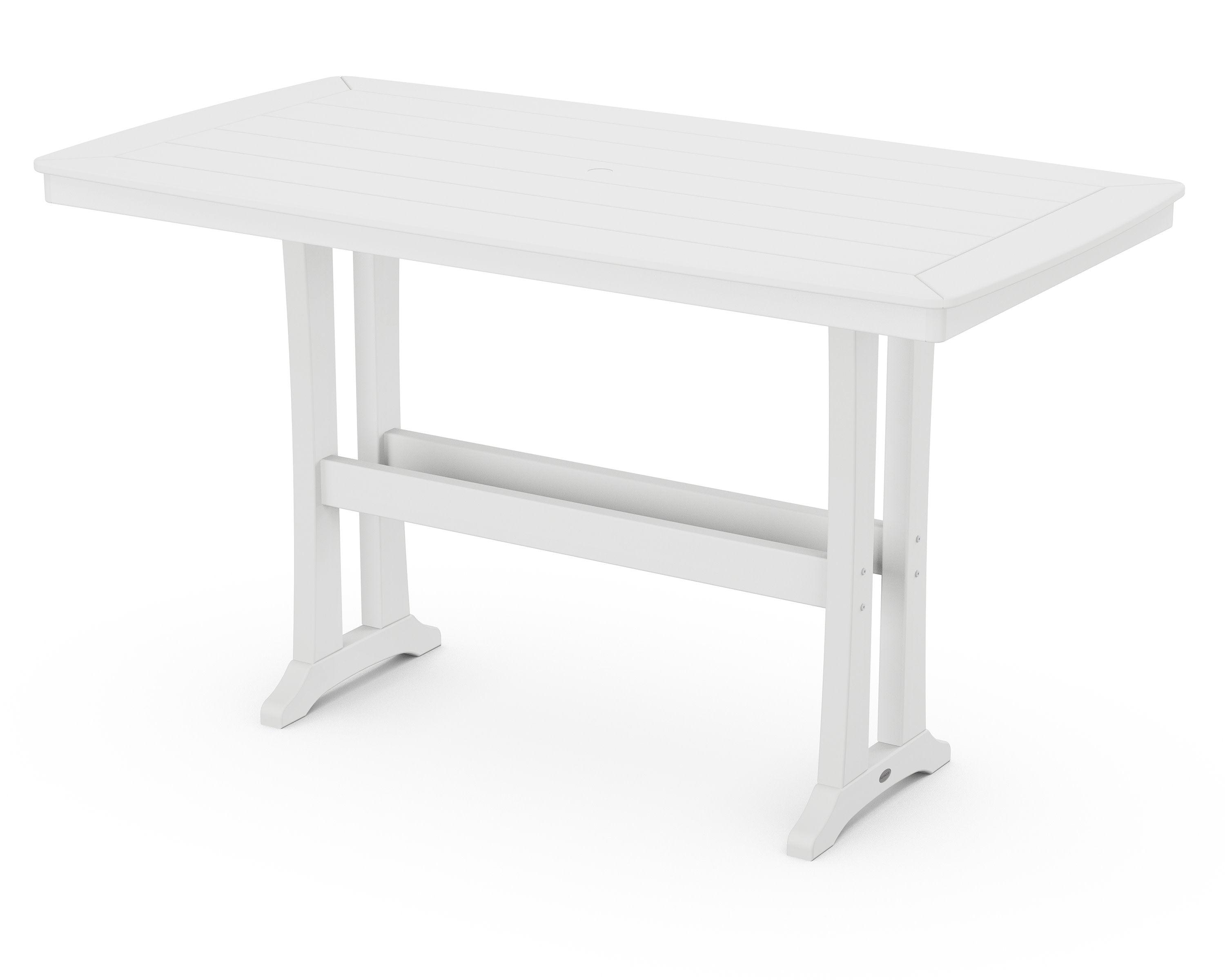 Nautical Trestle 38 x 73 Bar Table