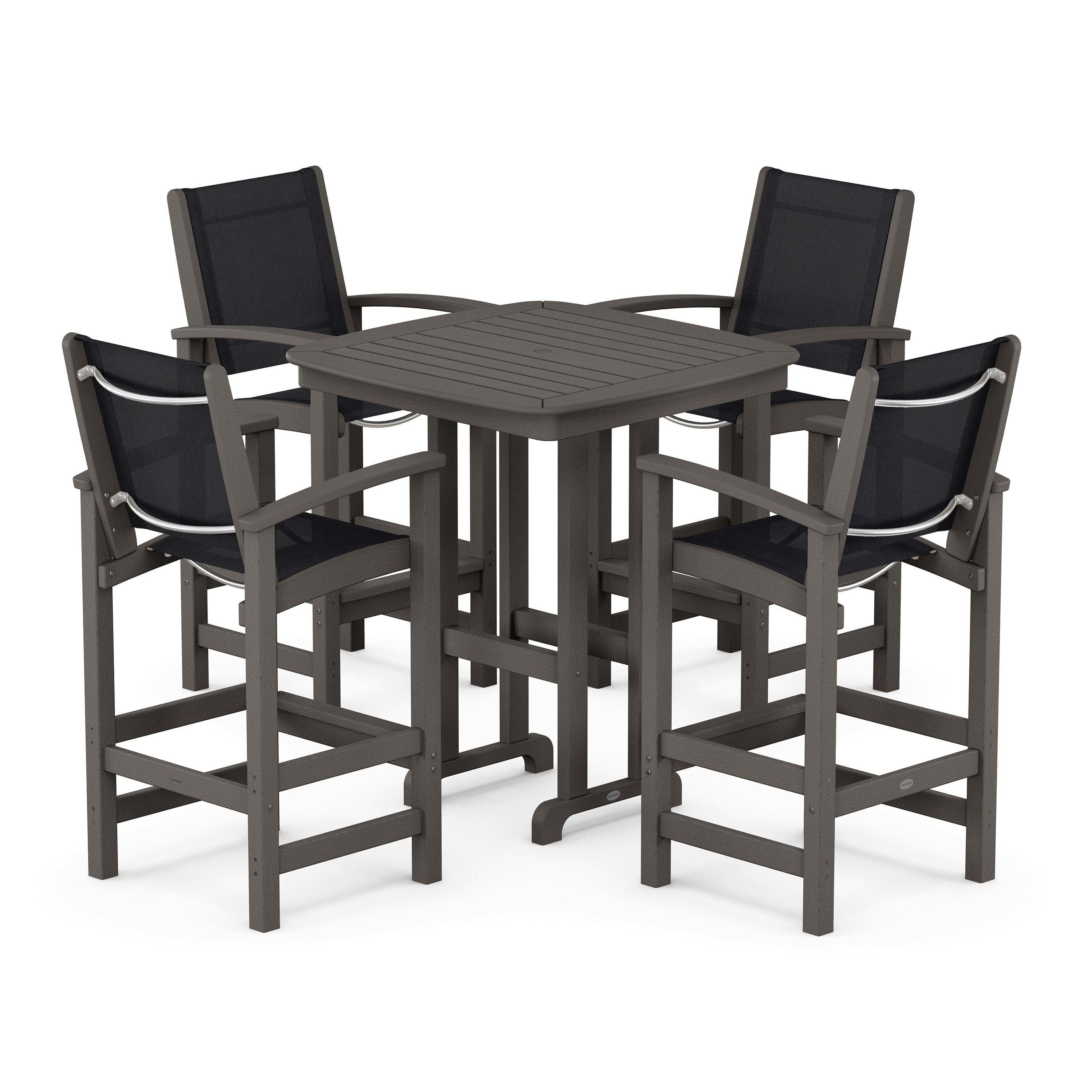 Coastal 5-Piece Bar Set