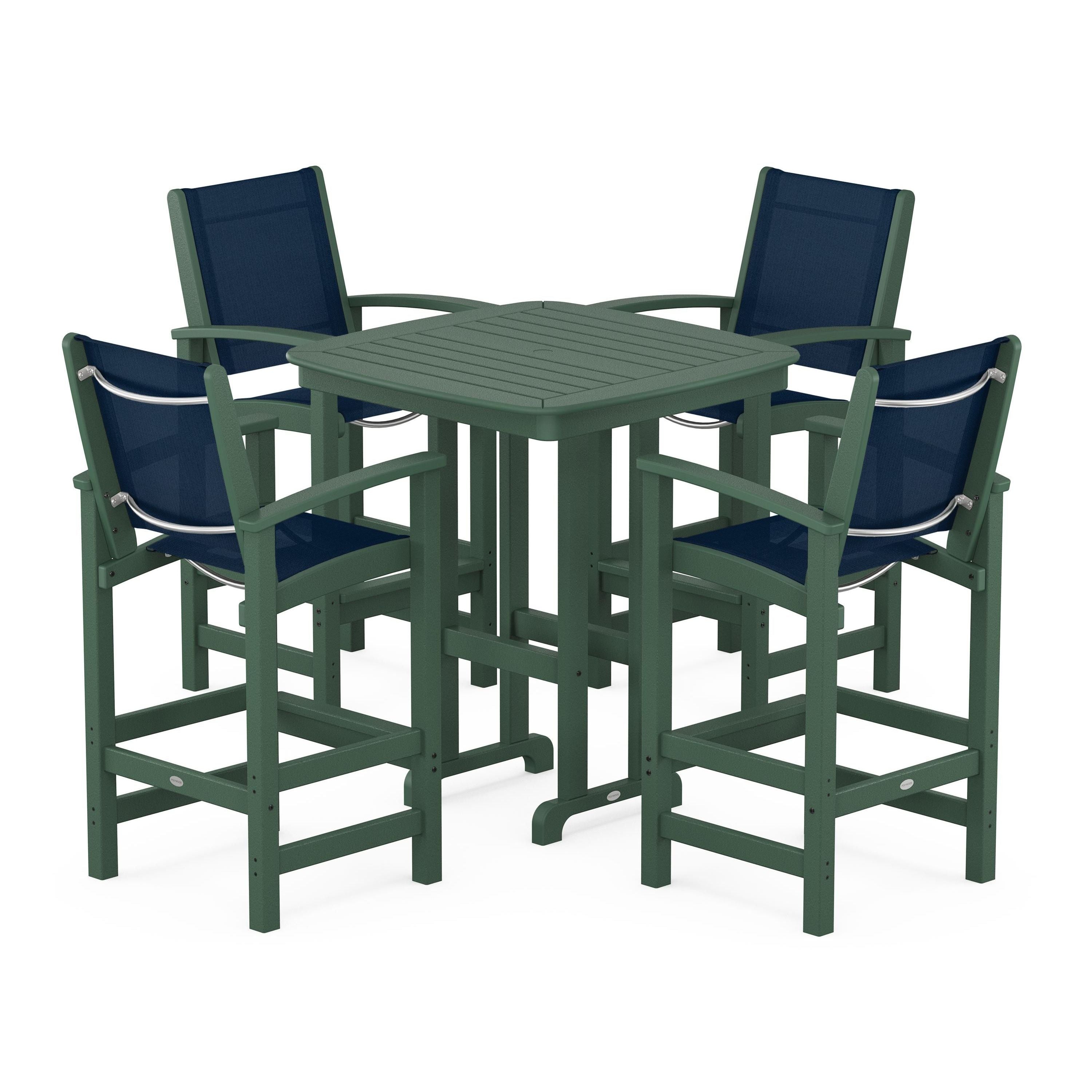 Coastal 5-Piece Bar Set