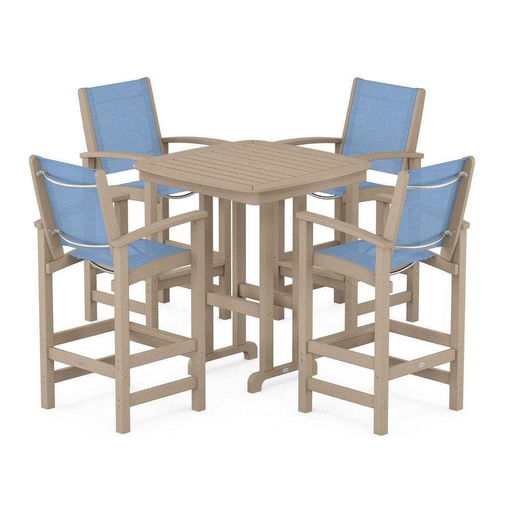Coastal 5-Piece Bar Set