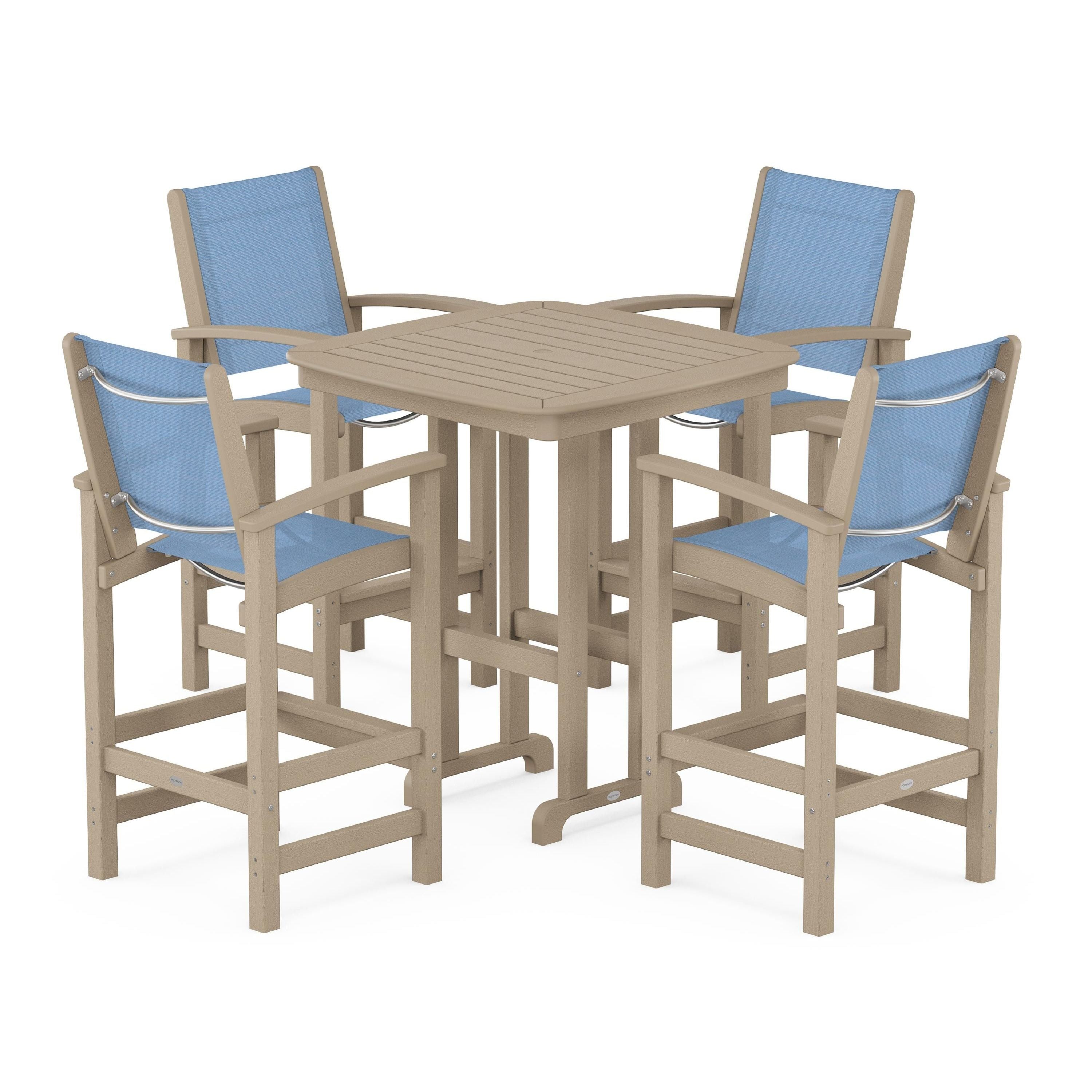 Coastal 5-Piece Bar Set