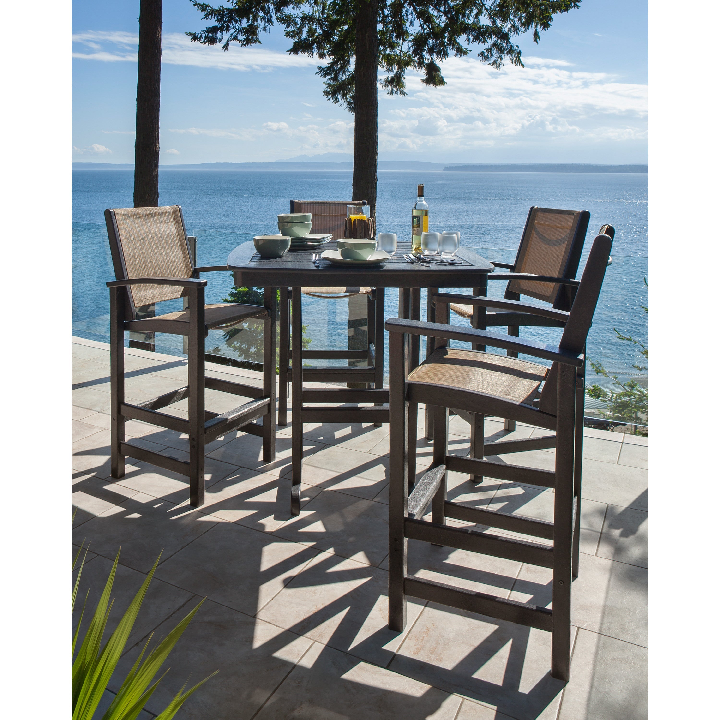 Coastal 5-Piece Bar Set